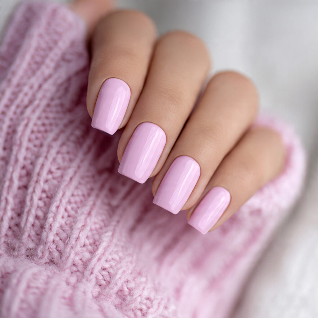 short coffin clean nails combine structure with