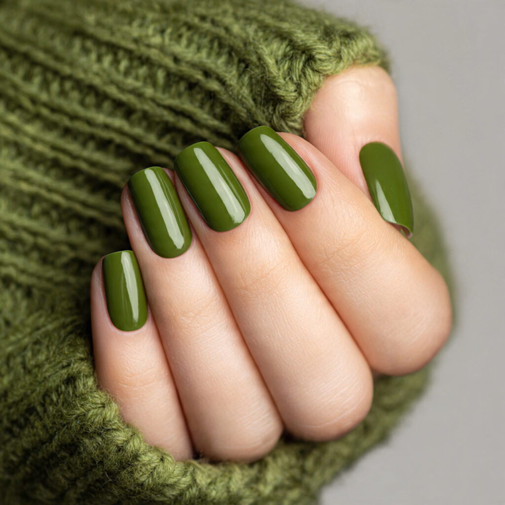 short green clean nails