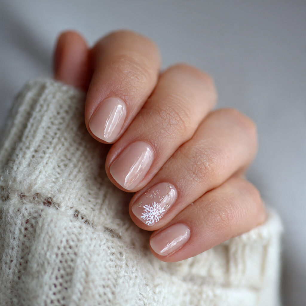short january nails stay clean and balanced