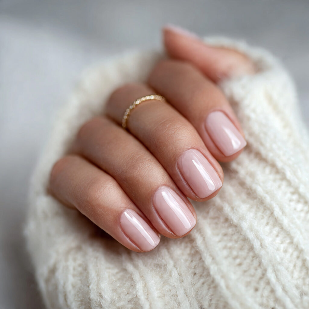 single fine detail minimal nails