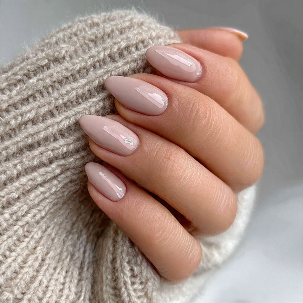soft beige cozy february nails create a