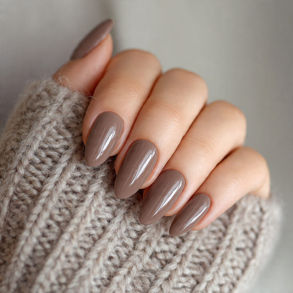 27 Work Friendly January Nails That Look Clean & Elegant 19 soft brown nails are easy to maintain