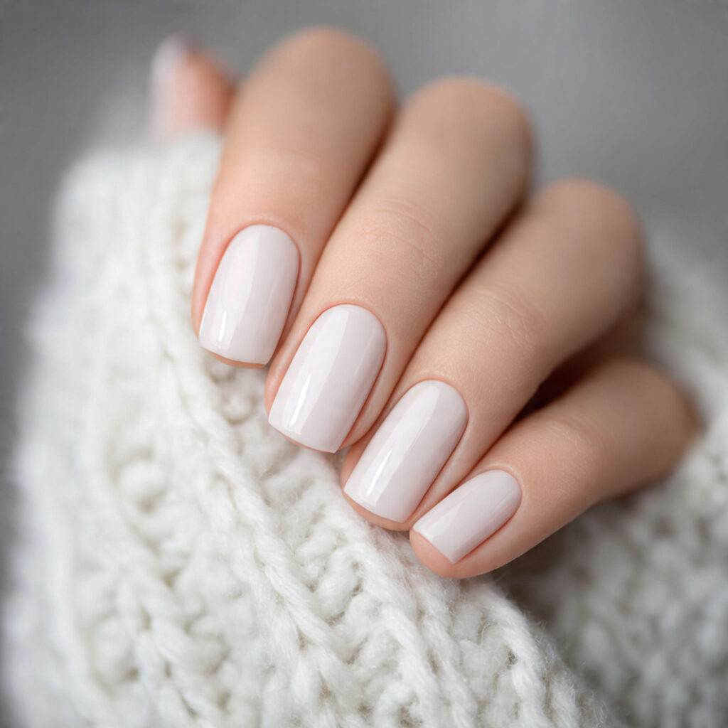 soft cream polish feels warm and uplifting
