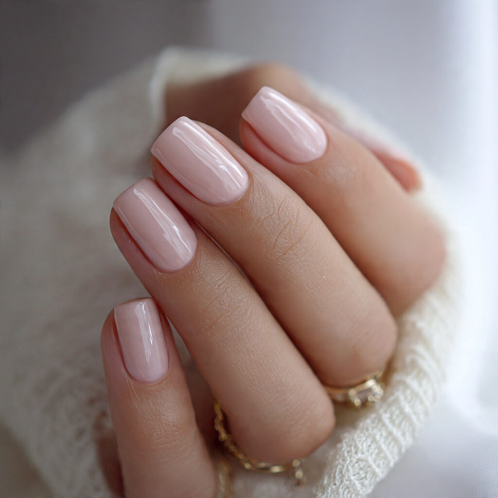 soft neutral clean girl nails feel classy
