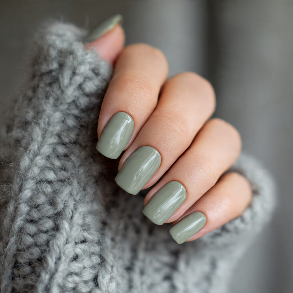 soft sage green brings a calm and