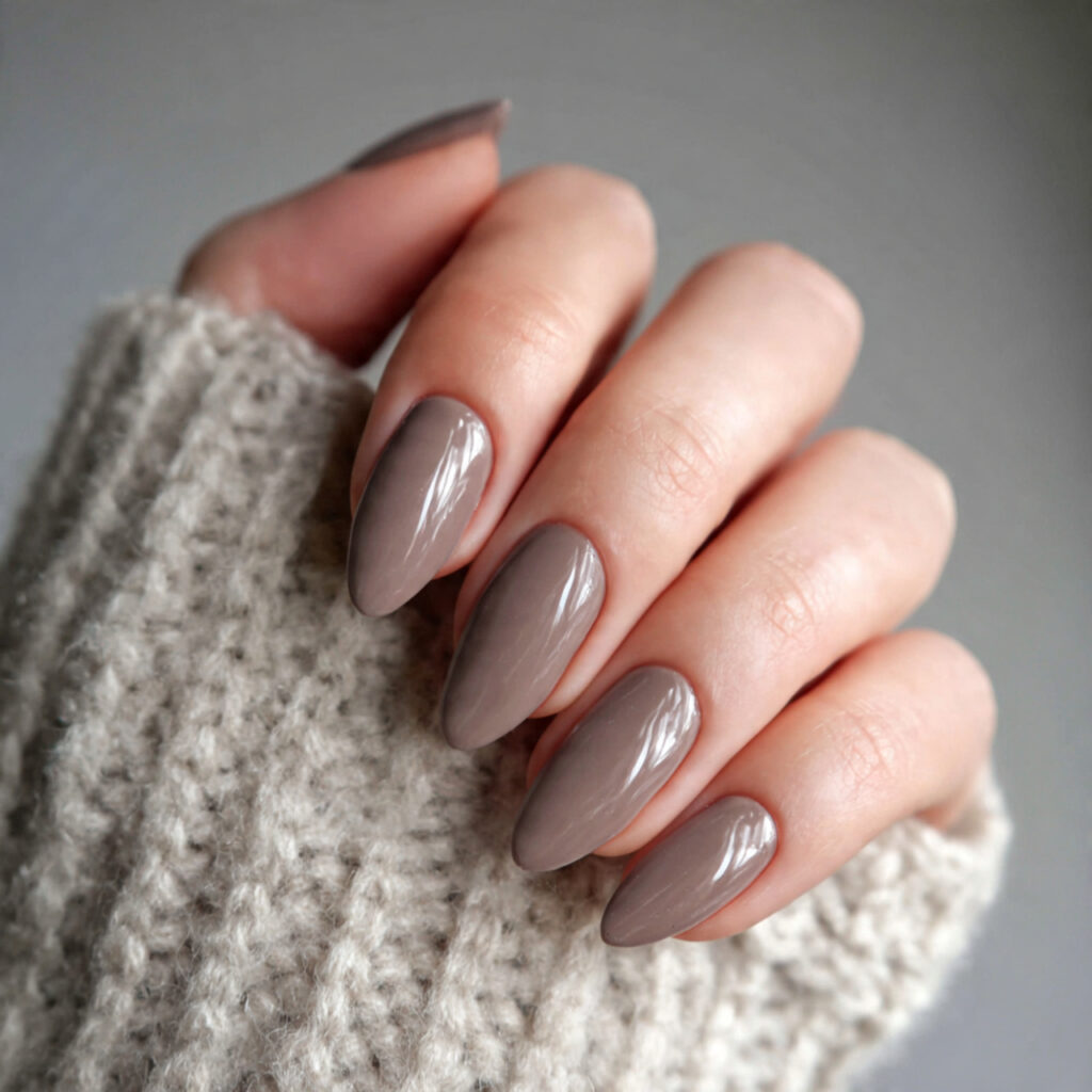 taupe nails