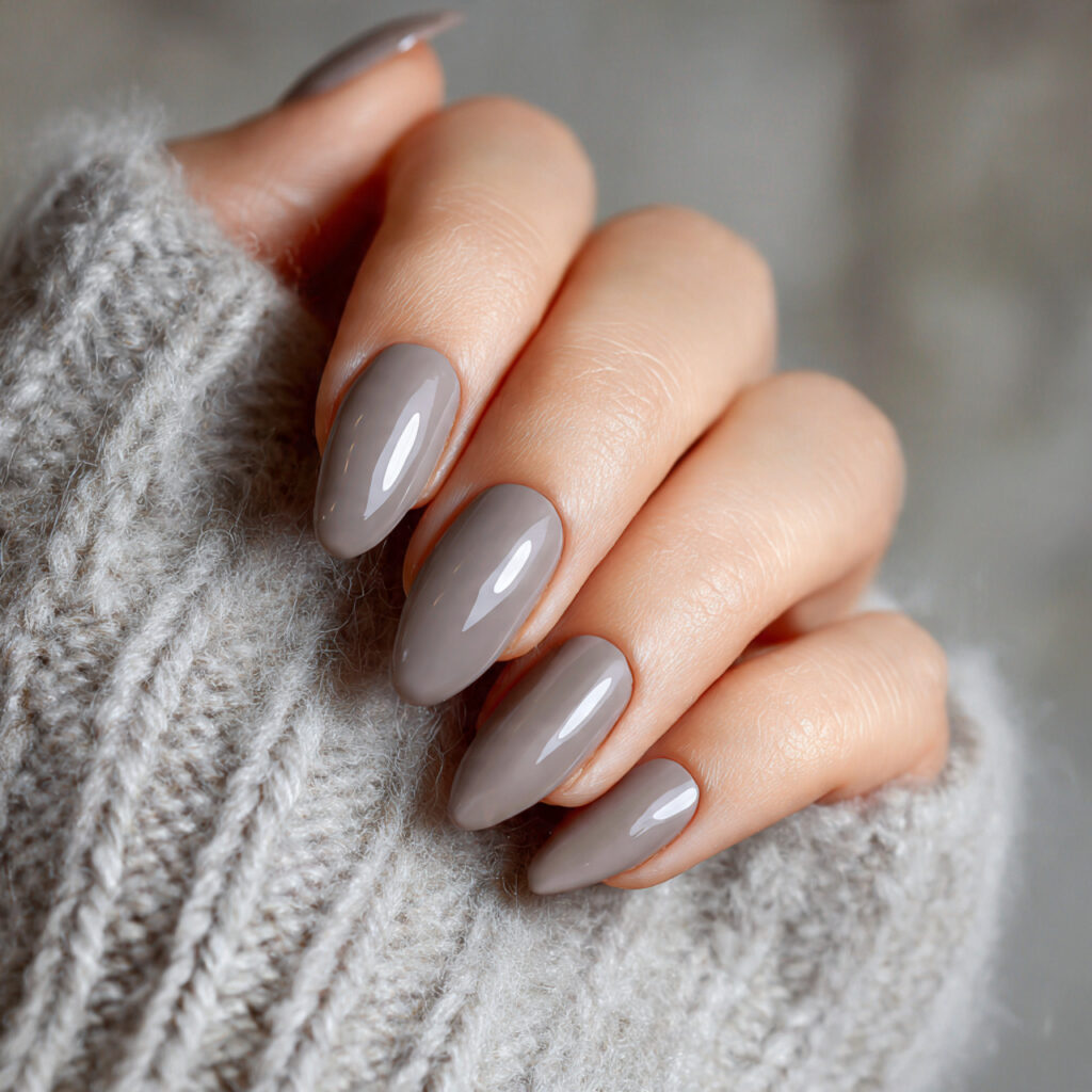 valentine nails almond simple through cool neutral