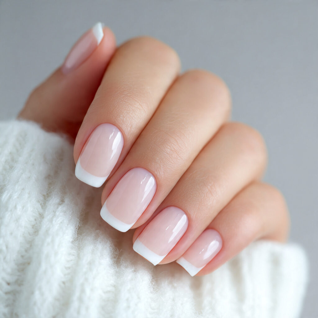 a clean confident nail description focused on