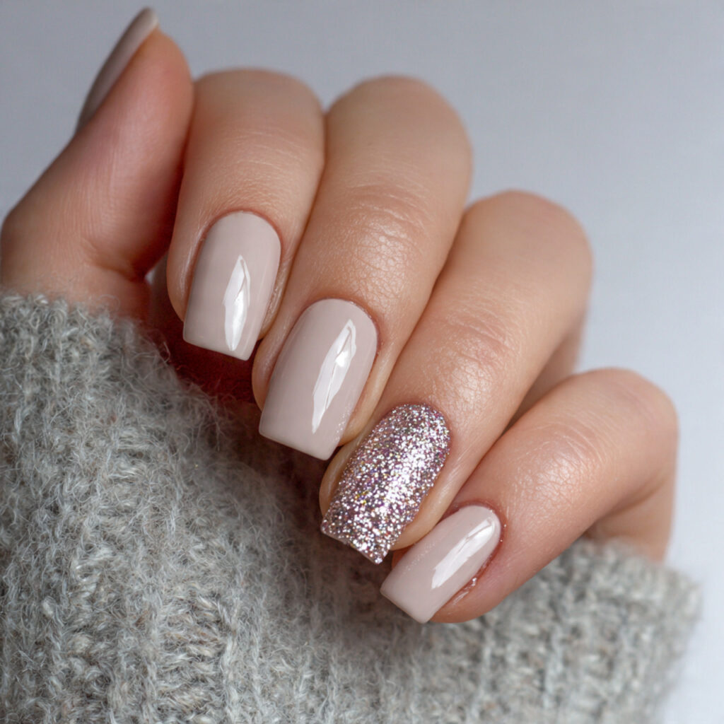 a manicure with all nails in a