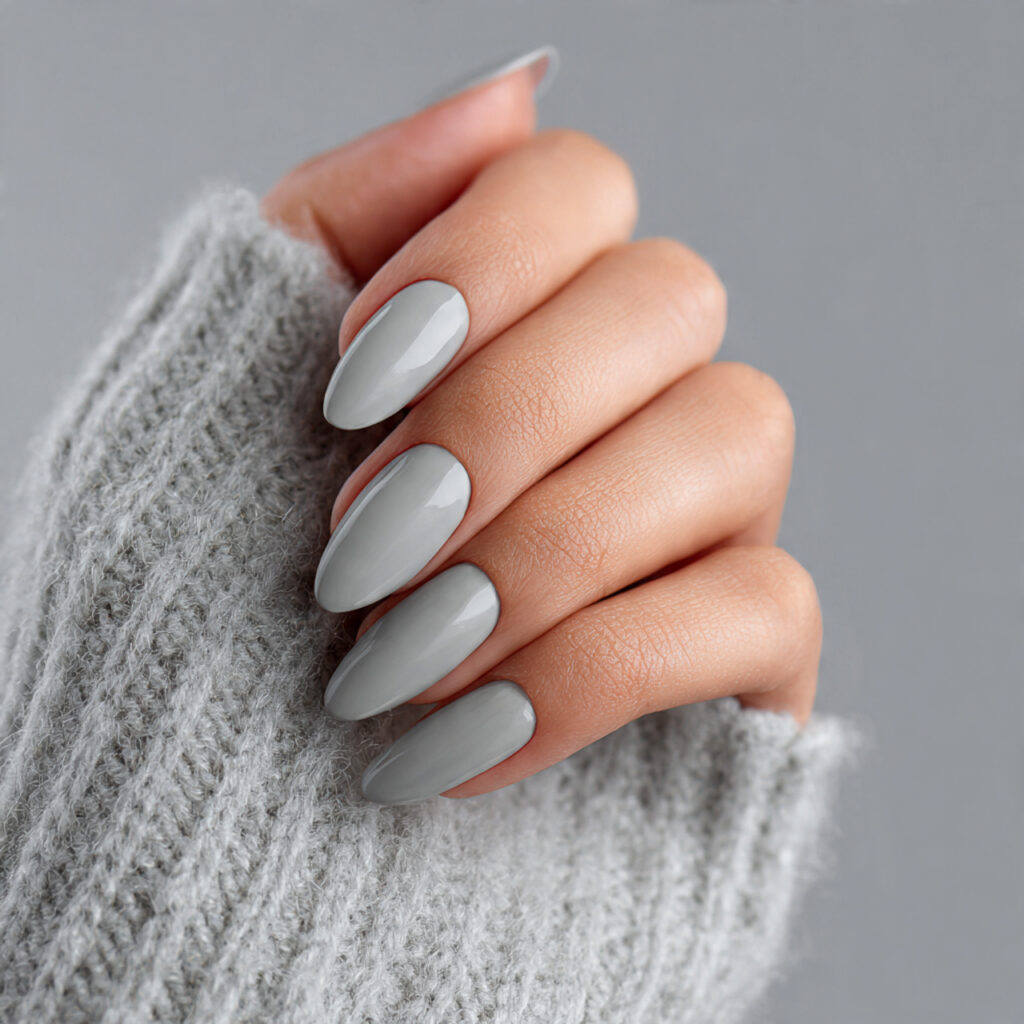 a minimalist nail image focused on soft