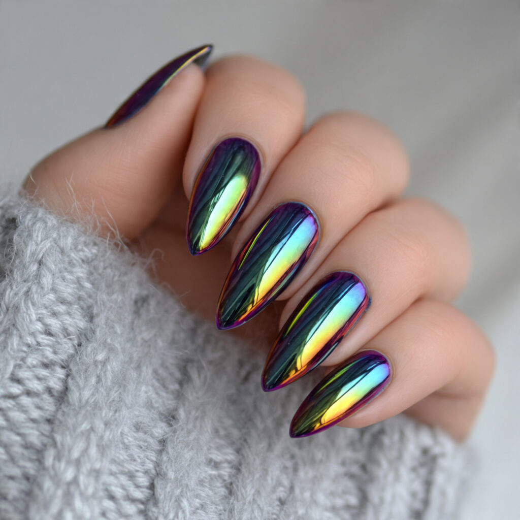 Aurora Chrome Effect