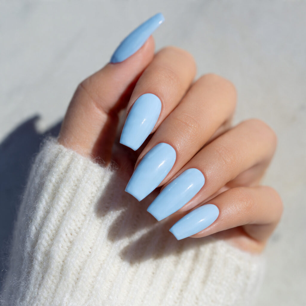 Baby Blue Coffin
