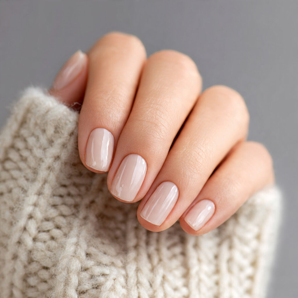 23 Natural Nail Trends 2026 That Feel Soft, Minimal, and Timeless 22 bare nails treated with keratin strengthening formula