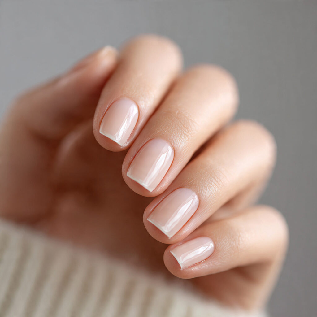 23 Natural Nail Trends 2026 That Feel Soft, Minimal, and Timeless 16 bare nails treated with vitamin e oil