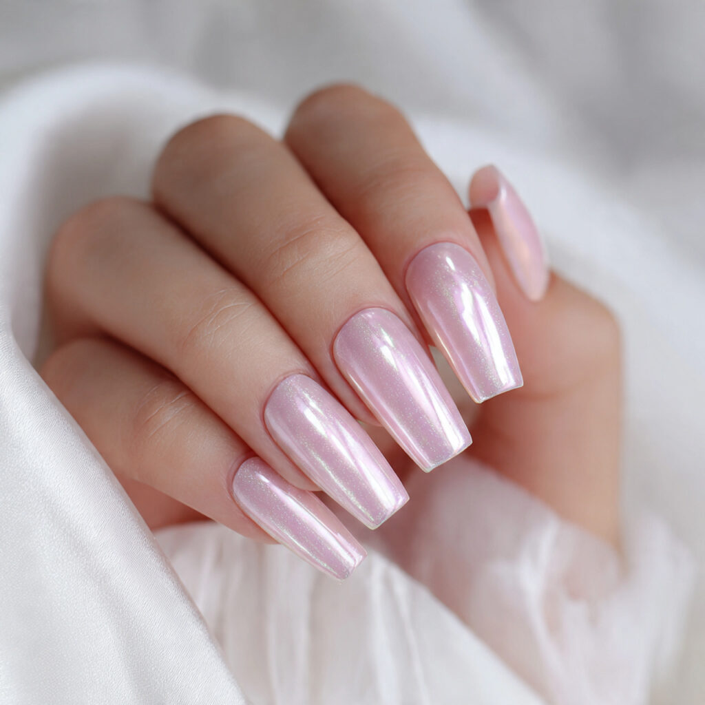 Blush Pink Pearl Chrome