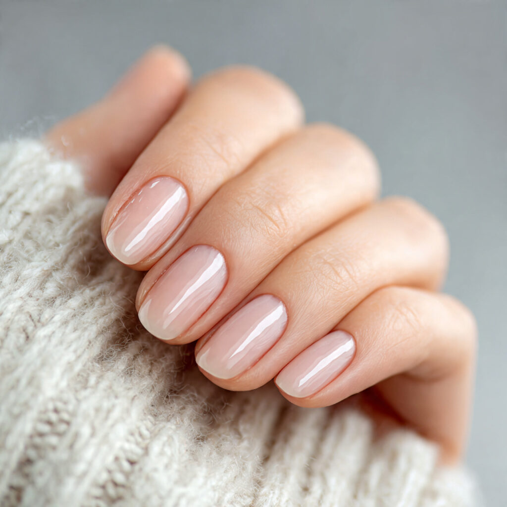 Polished Natural Nails