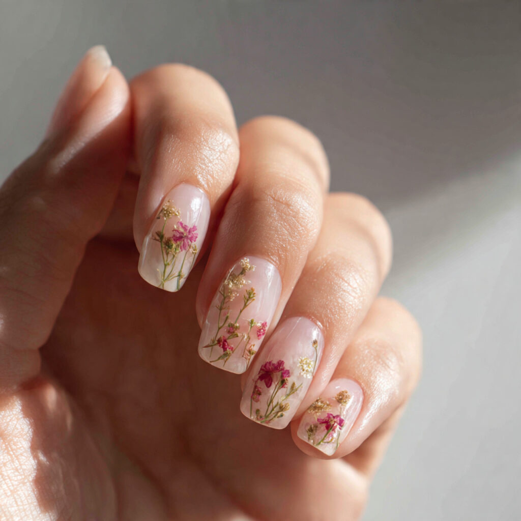 Pressed Flower Effect