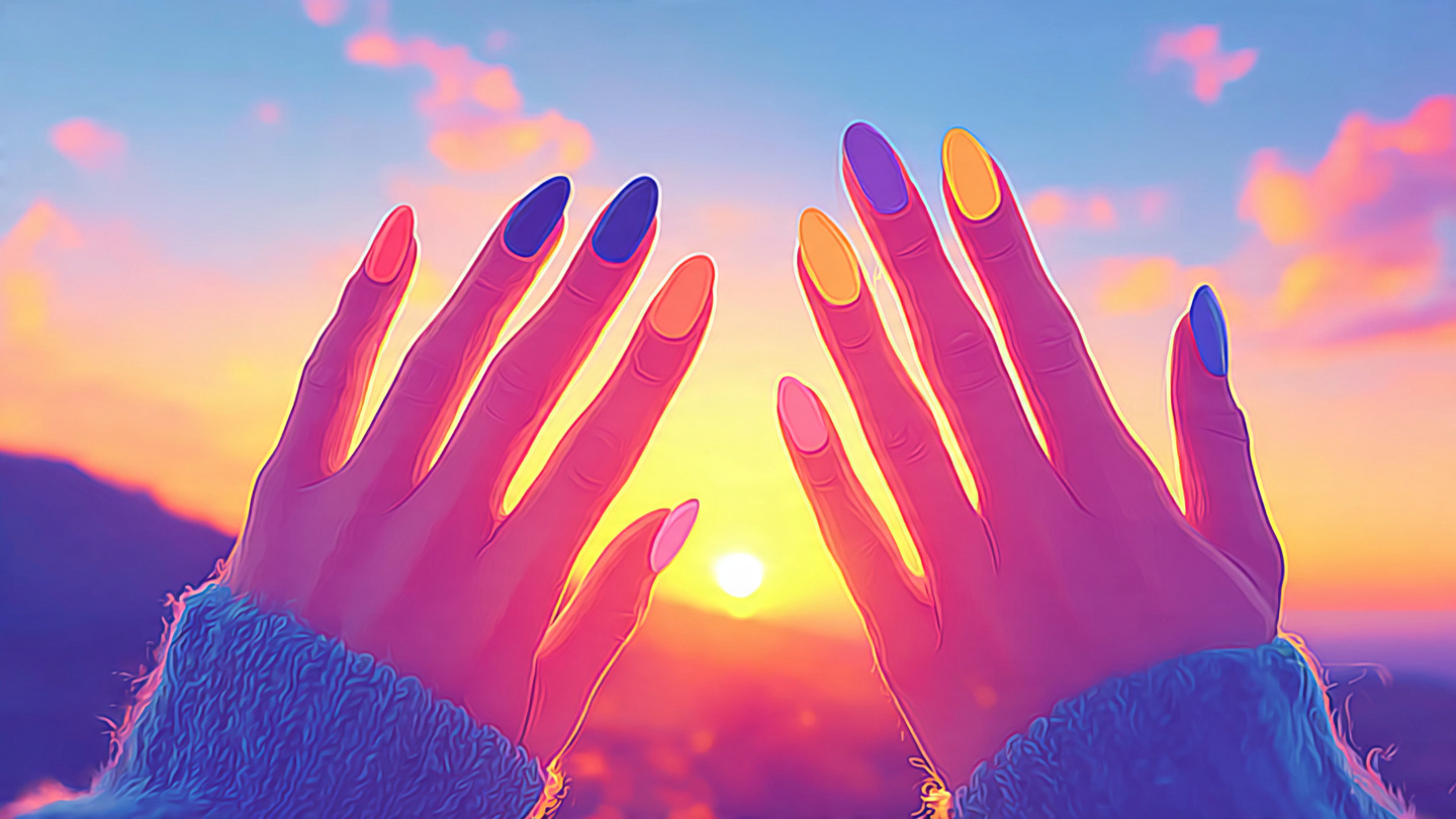 28 Sunset Ombre Nail Ideas That Blend Colors Beautifully Try This Look Today 3 Sunset Ombre Nail Ideas