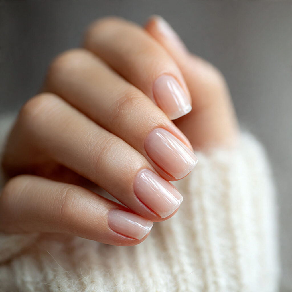 23 Natural Nail Trends 2026 That Feel Soft, Minimal, and Timeless 13 close up of bare nails with perfectly groomed