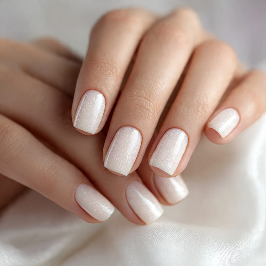 27 Short Nail Trends 2026 That Are Clean, Modern, and Stylish 10 close up photo of short nails painted in 4