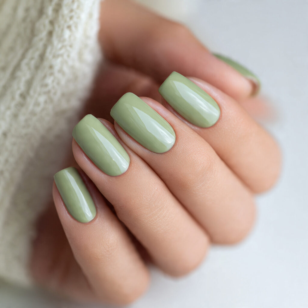 27 Short Nail Trends 2026 That Are Clean, Modern, and Stylish 15 close up photo of short nails painted in 7