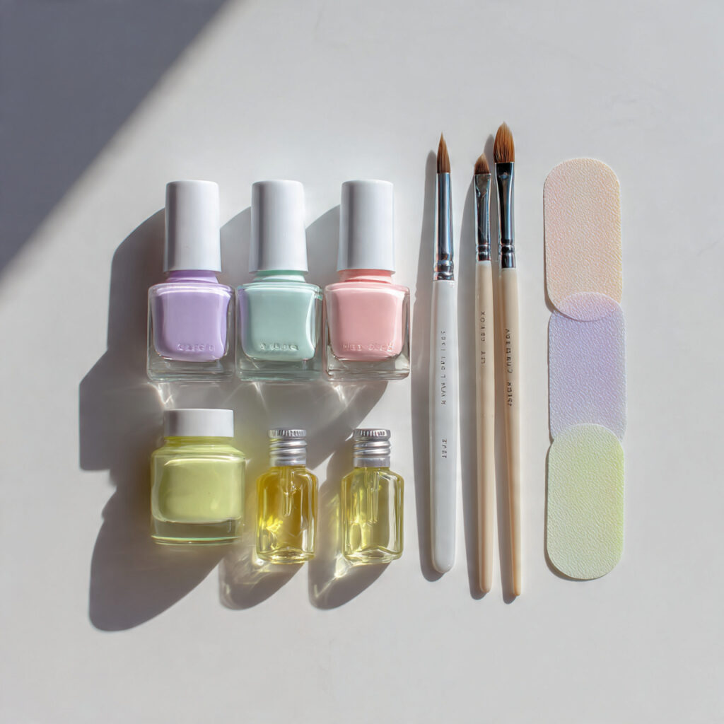 Building Your Short Square Spring Nail Kit