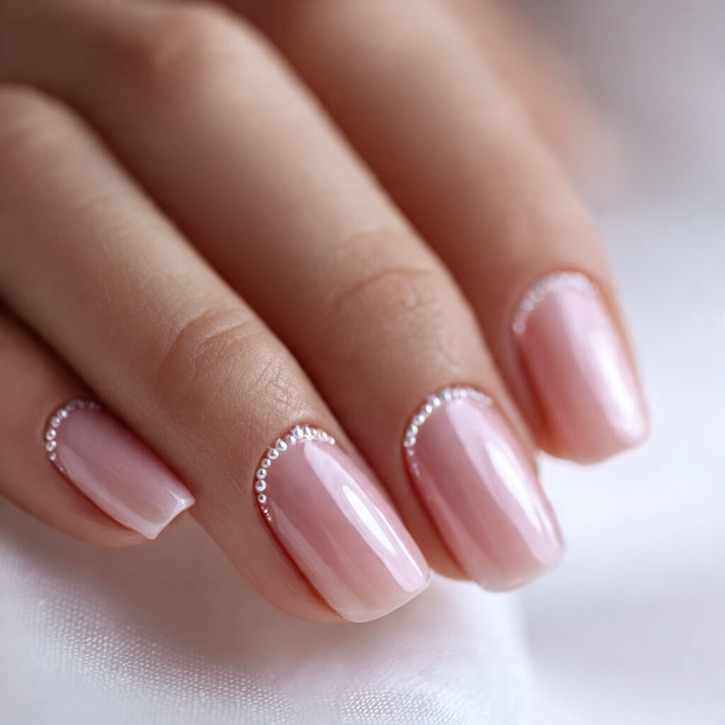 Pearl Nail Detail
