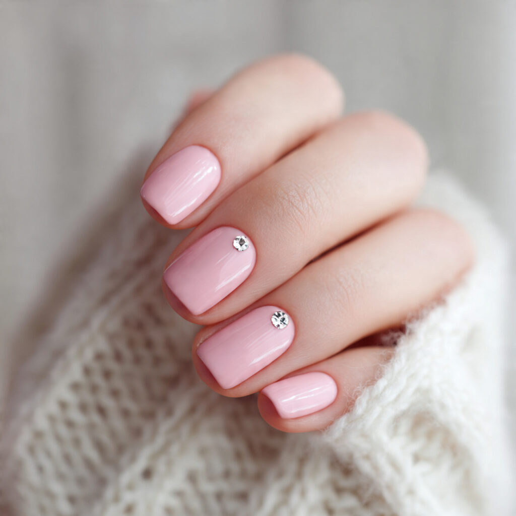 Single Rhinestone Accent