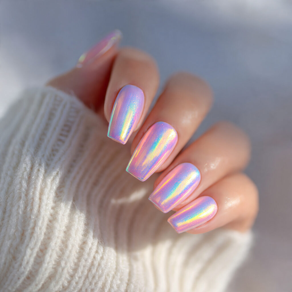 Holographic Pastel Chrome