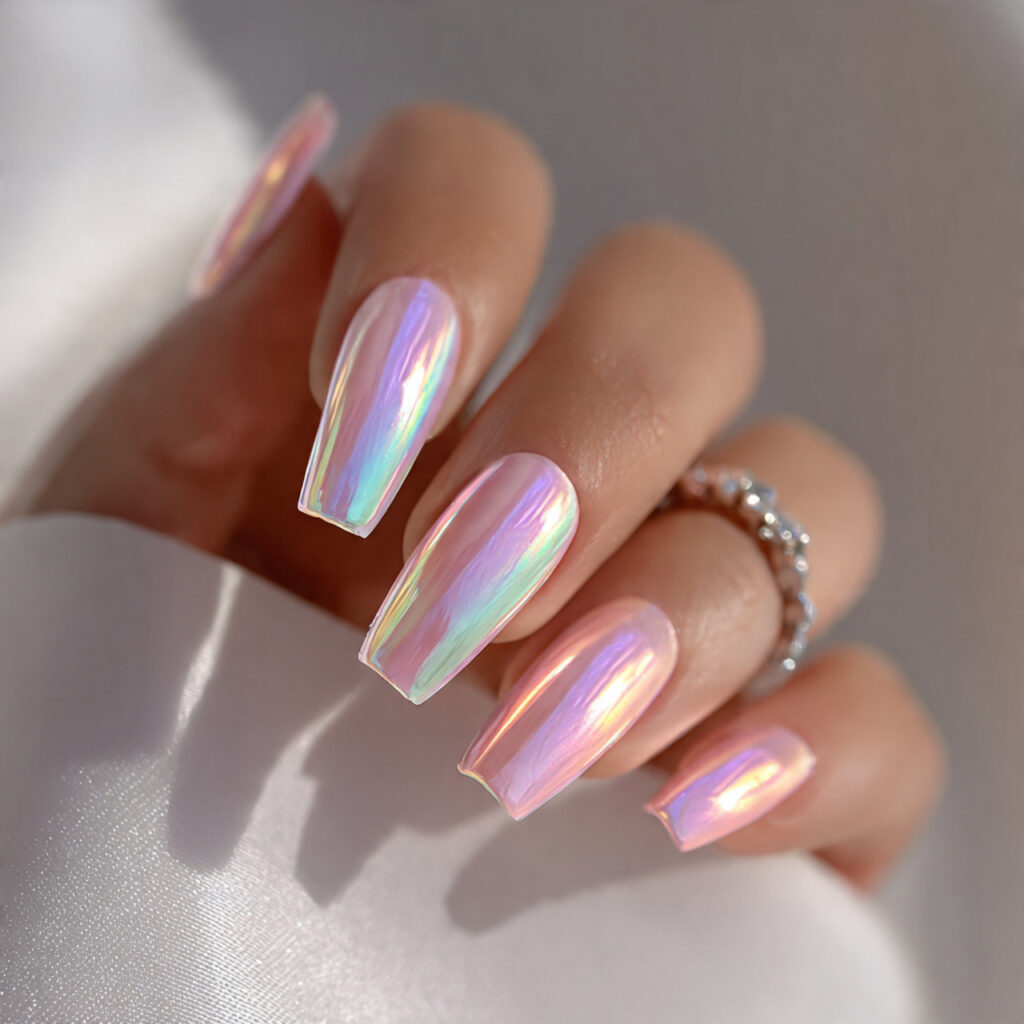 Iridescent Pastel Ombré