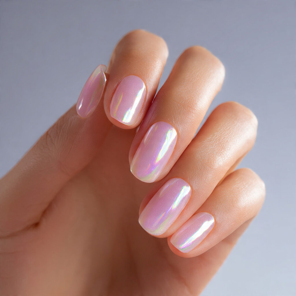 Iridescent Shimmer Wash