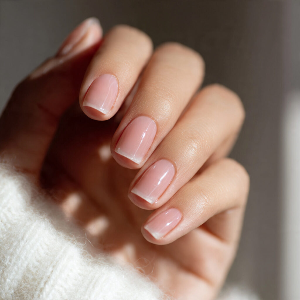 29 Soft Early Spring Nail Ideas That Feel Fresh, Light & Wearable 9 Pale Pink French Tips