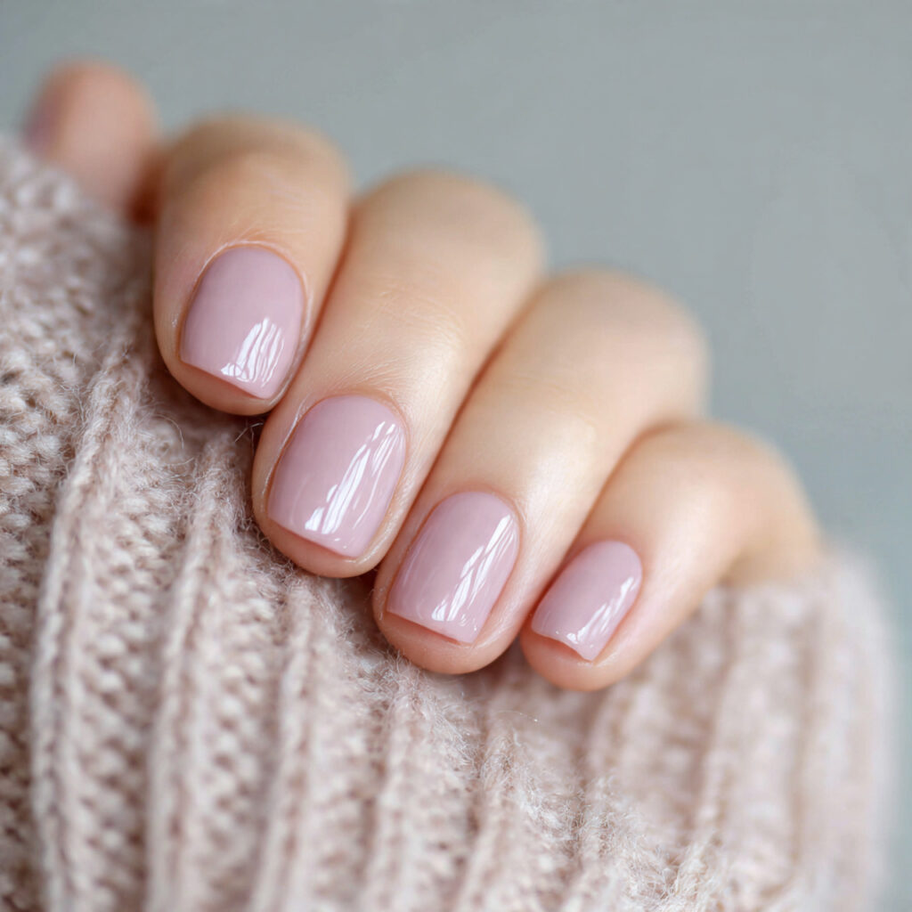 29 Soft Early Spring Nail Ideas That Feel Fresh, Light & Wearable 24 Soft Mauve