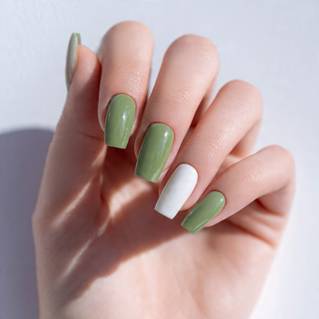 The Sage and White Square Set