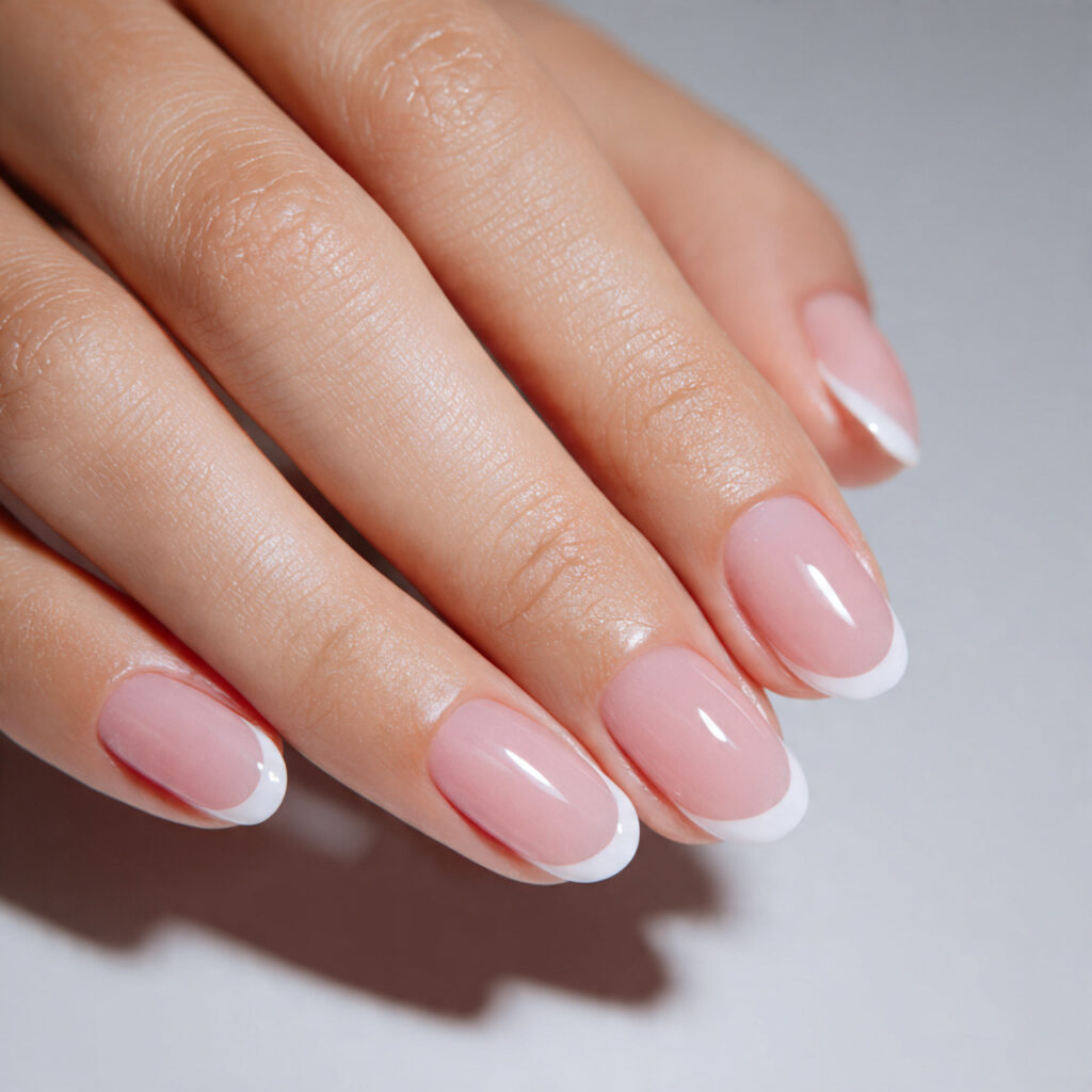 23 Natural Nail Trends 2026 That Feel Soft, Minimal, and Timeless 7 modern natural french manicure with sheer pink