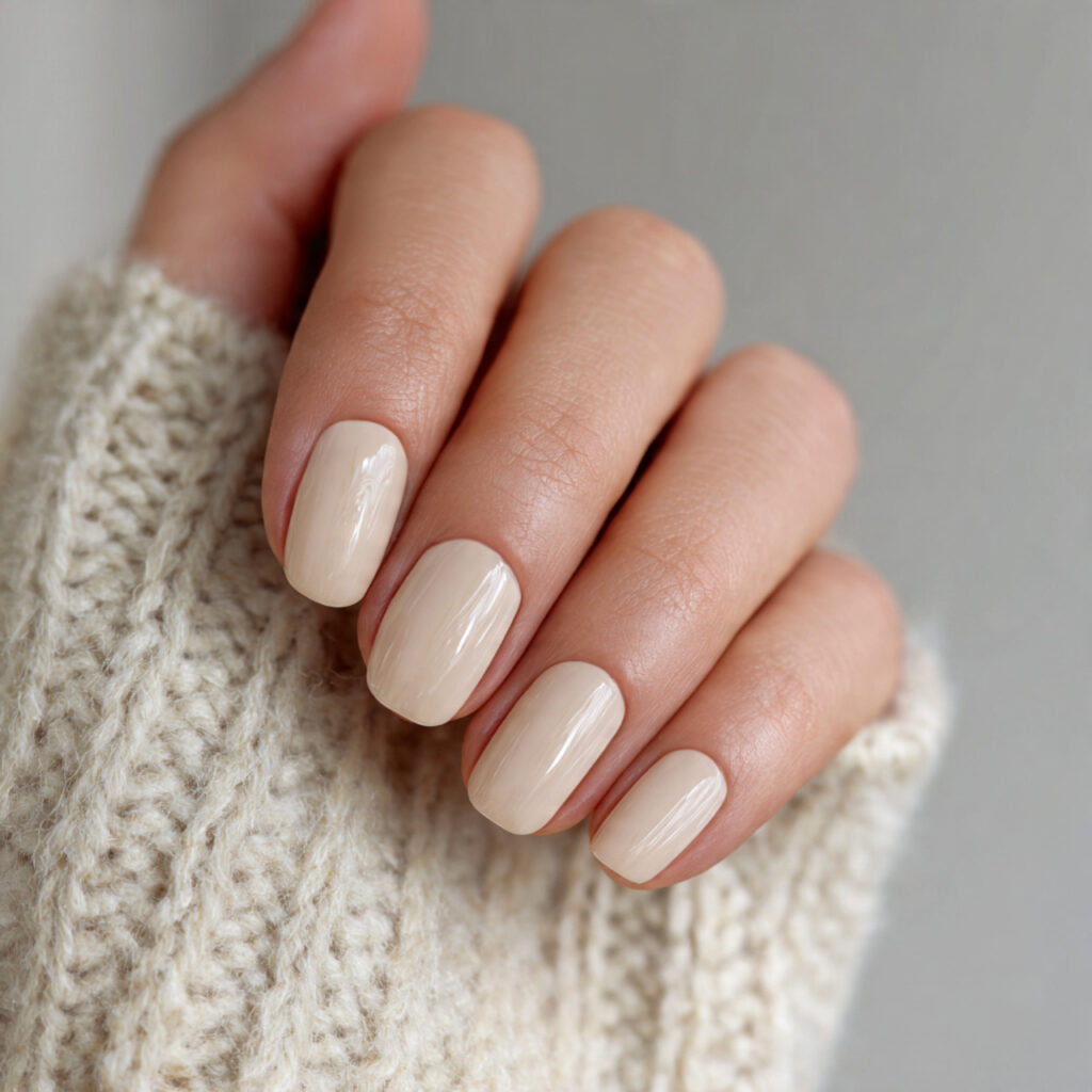 25 Old Money Nail Ideas That Look Elegant, Minimal, and Timeless 17 nails in a warm bone inspired neutral with