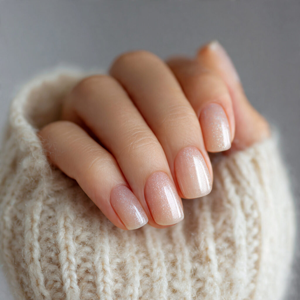 Sheer Champagne Overlay