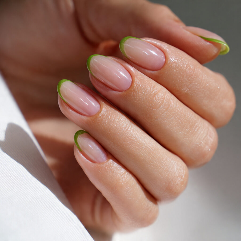 26 Easy Spring Nails Anyone Can Do at Home 18 Spring Green Tips