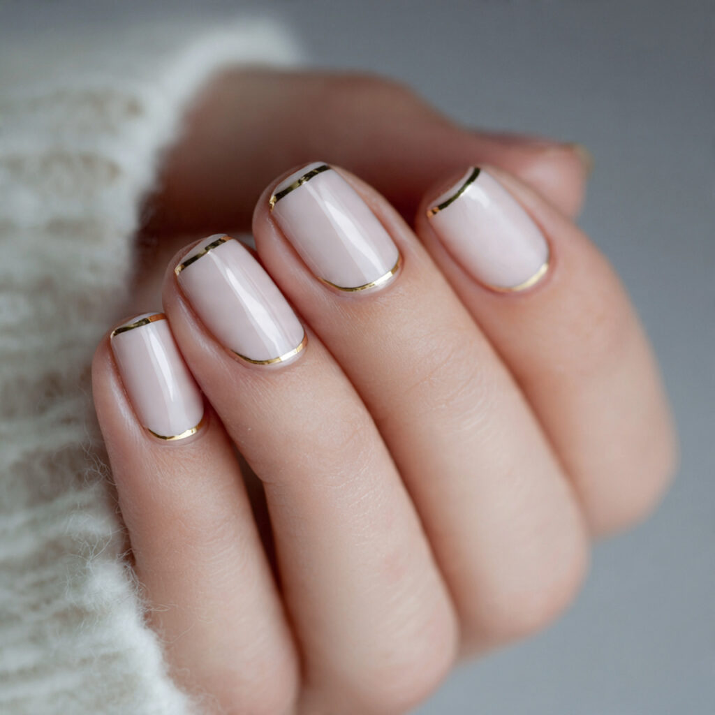 Thin Gold Accent Line