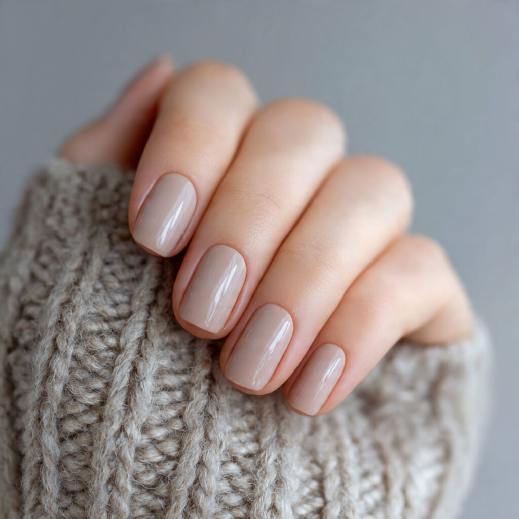 Nude With a Satin Finish