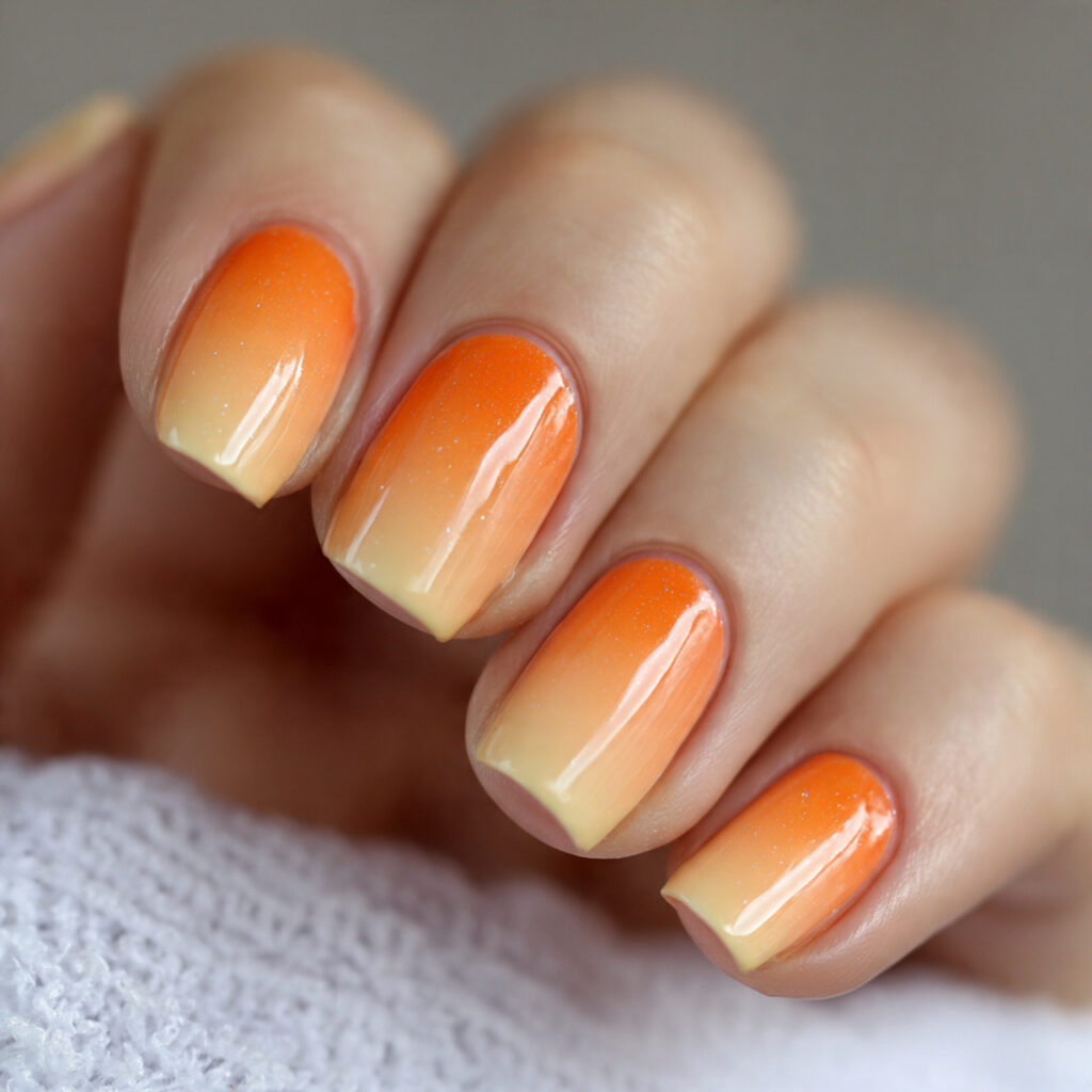 Orange Creamsicle Ombré
