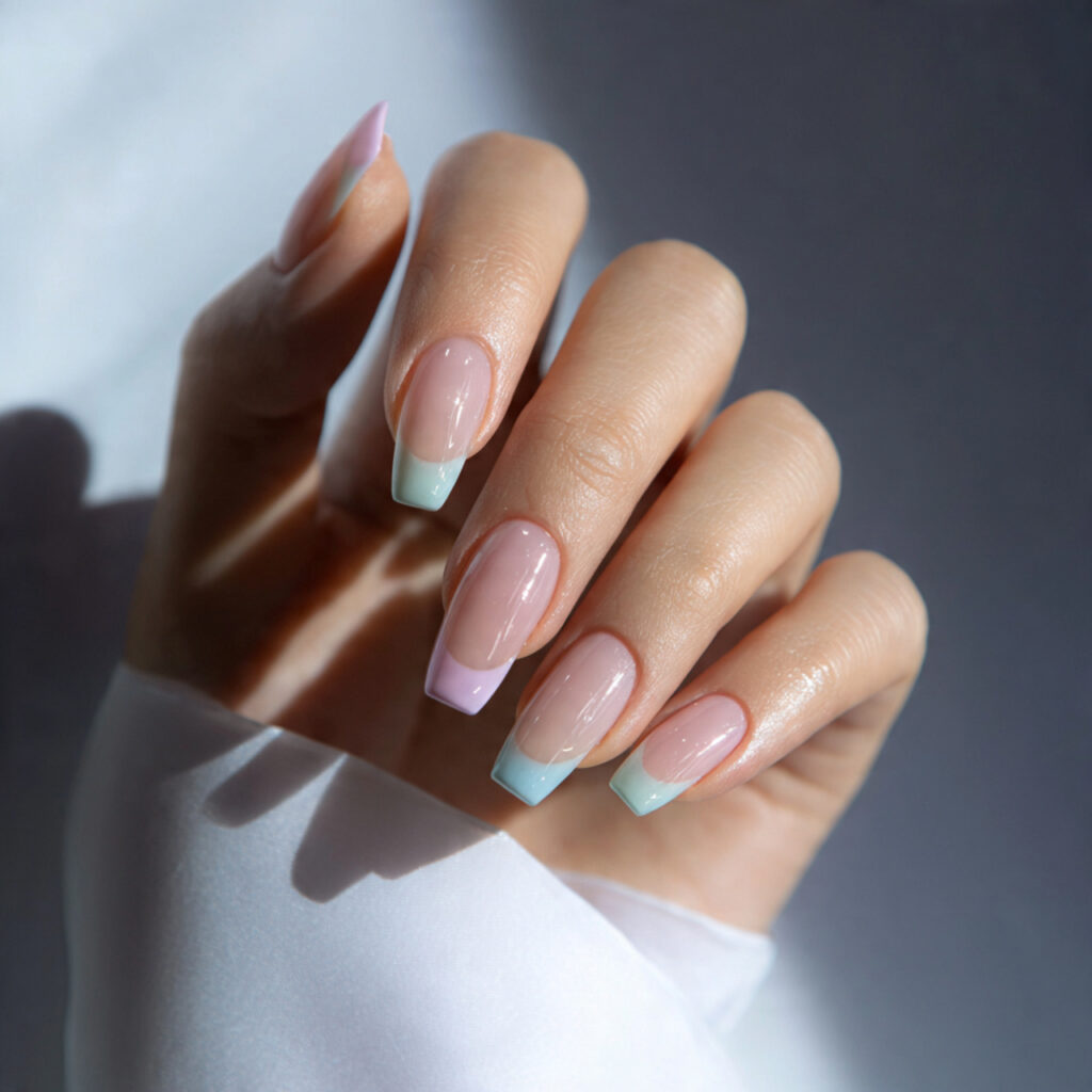 Pastel French Coffin