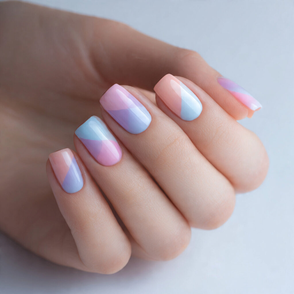 Pastel Geometric Gradient