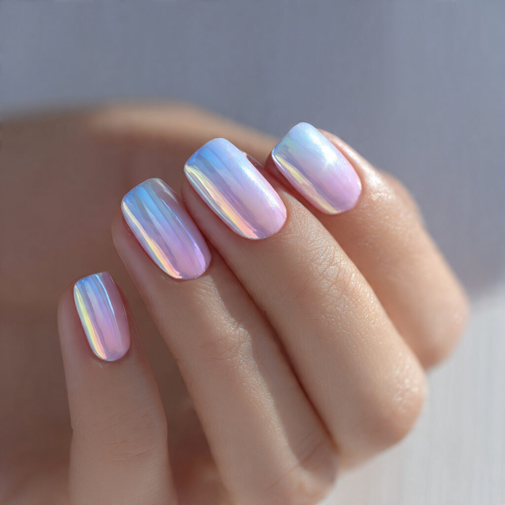 Pastel Chrome Gradient