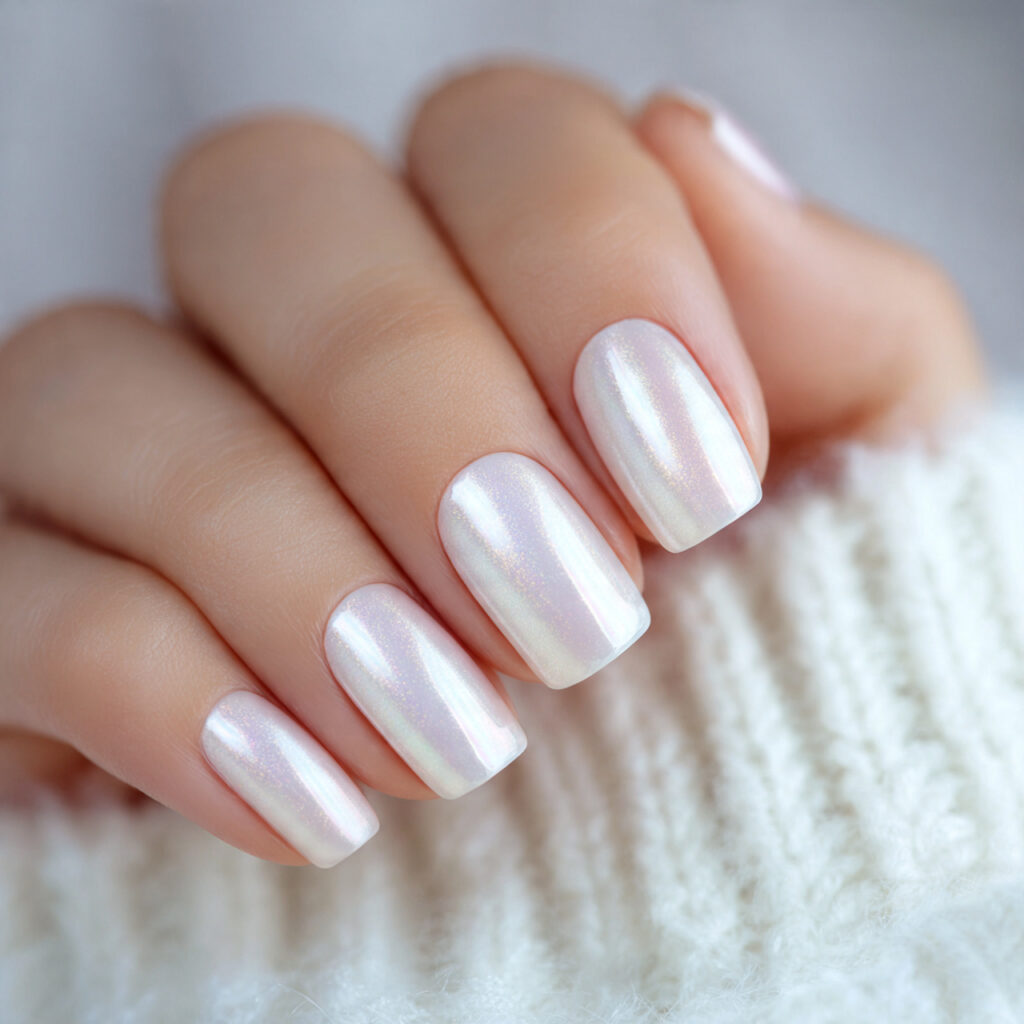 Pearl White Iridescent