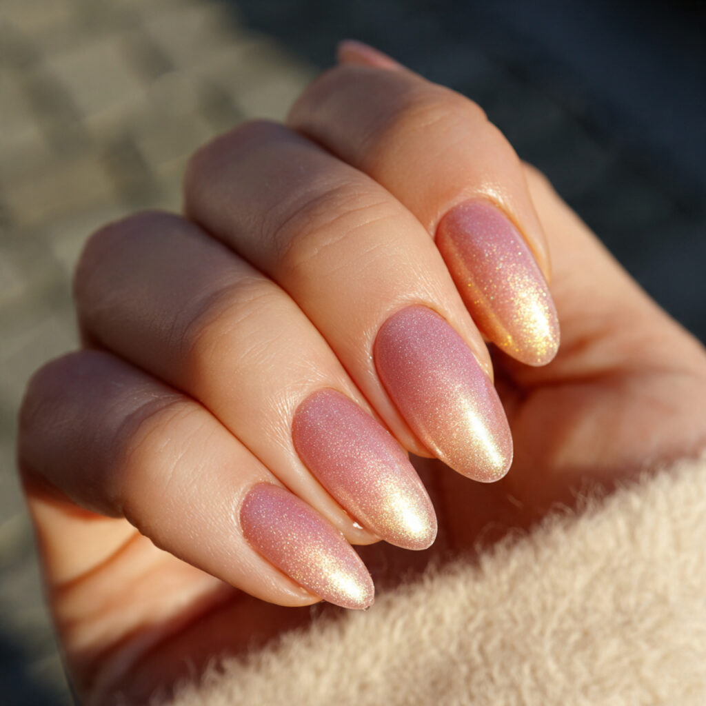Blush and Gold Aura