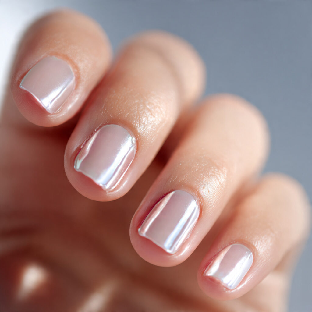 27 Clean Nails Aesthetic Ideas That Feel Fresh, Polished & Perfect Try These Today 16 prompt clear or sheer nails with thick glass like