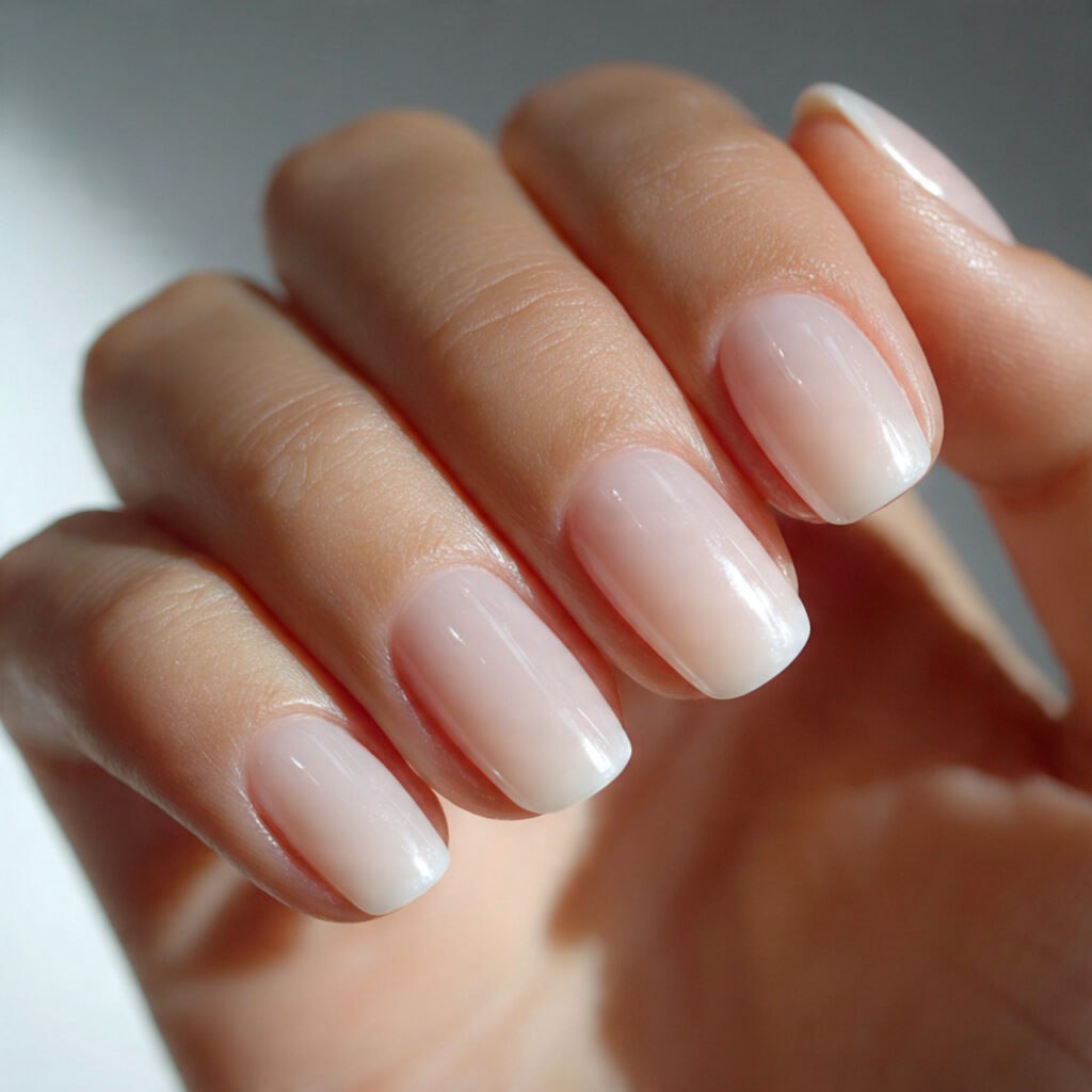 27 Clean Nails Aesthetic Ideas That Feel Fresh, Polished & Perfect Try These Today 13 Short Squoval for Bitten or Wide Nails