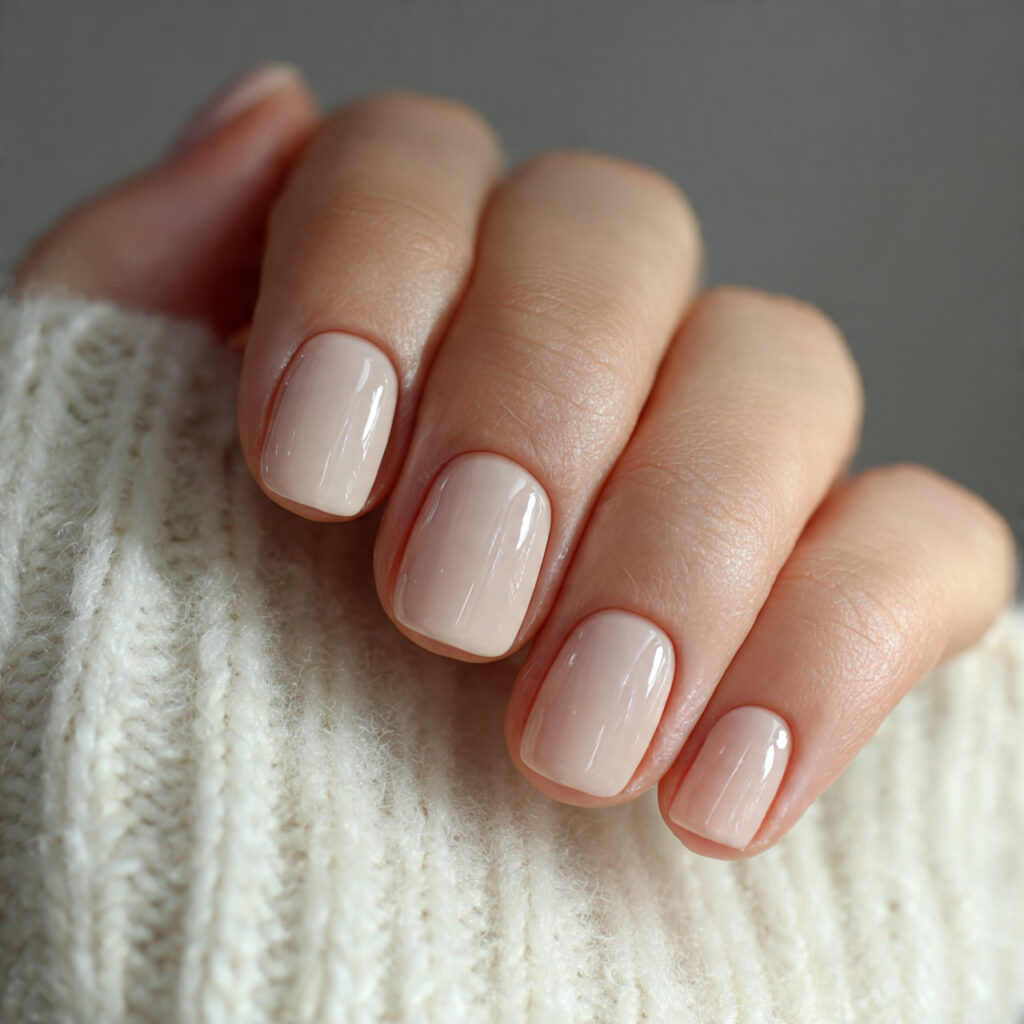 27 Clean Nails Aesthetic Ideas That Feel Fresh, Polished & Perfect Try These Today 22 Single Micro Dot Accent