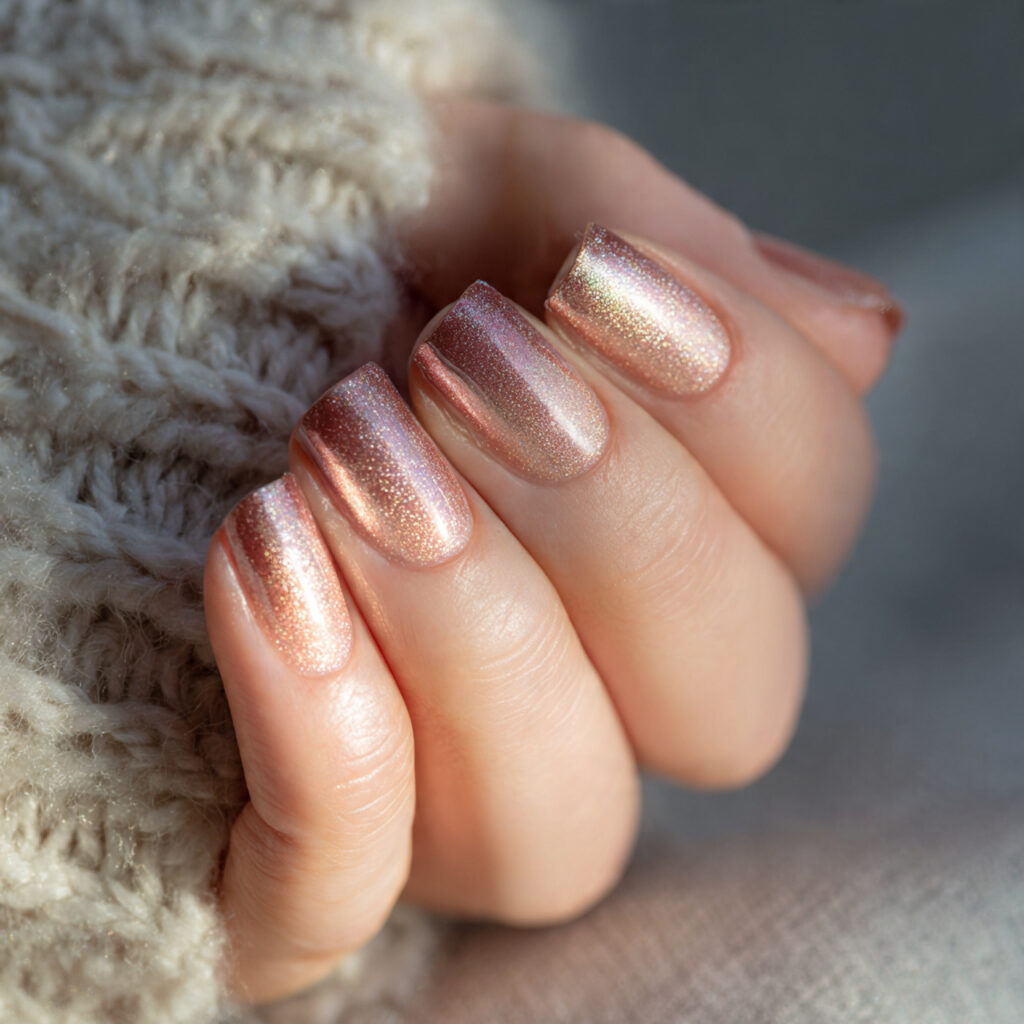 Rose Gold to Champagne